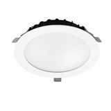 Downlight Vol Emergency ø135 mm 8.4W LED warm-white 3000K CRI 80 72.2º ON-OFF White IP54 847lm