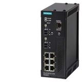 6GK6090-0AS11-0BA0-Z A01+B01 RUGGEDCOM RS900NC is a 9-port, industrially hardened, fully managed Ethernet switch with 56-bit encryption supporting 6 Fast Ethernet RJ45 ports and up to