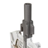 Measurement socket Viking 3 - Ø4 mm plug - screw/spring - pitch 5,6 mm