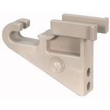 Support bracket for busbar supports, last enclosure
