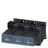 Contactor assembly for star-delta (wye-delta) start AC-3, 11 kW/400 V, 24 V AC 50/60 Hz,