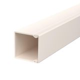 WDK40040CW  Wall and ceiling channel, with perforated bottom, 40x40x2000, cream white Polyvinyl chloride