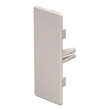 WDK HE40110CW  End piece, for WDK channel, 40x110mm, creamy white Polyvinyl chloride