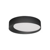 Triac Dimmable Sandy Black Aluminium  & Acrylic   LED 60 Watt 230 Volt  3600Lm 3000K IP20   D: 60 H: 12 cm