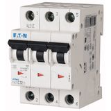 Miniature circuit breaker (MCB), 0.5 A, 3p, characteristic: Z