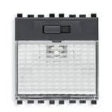 LED-step marker lamp 120V grey
