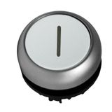 Push-button flat, `1ï, stay-put, white