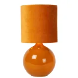 ESTERAD Table lamp-Ocher .-1xE14-60W-Glass