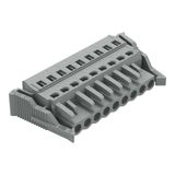 1-conductor female connector CAGE CLAMP® 2.5 mm² gray