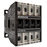 Auxiliary contactor , 4A, 24V, AC15, 3NO+1NC