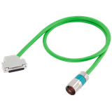 Signal cable pre-assembled type: 6FX8002-2CA80 for incremental encoder SIN/COS 1...6FX8002-2CA80-1AE0