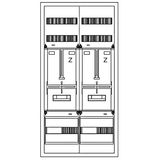 Z„hlerverteiler 2xZF, H=1100 B=550 T=210mm