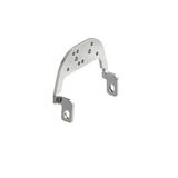 Shield clamp for industrial connector, Size: 4, Sheet steel, galvanize