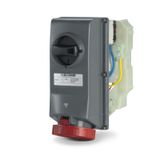 INTERLOCK.SOCKET 3P+E IP66/IP67 32A 5h