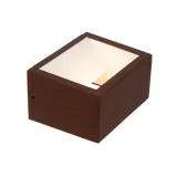 Lucide BRIDA - Rechargeable Wall Lamp Indoor/Outdoor - Accu/Battery - LED Dim. - 1x3.7W 2700K - IP54 - Rust brown