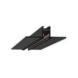 Micro Magn Track Recessed Rail 24V with coverand