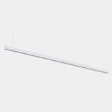 Lineal lighting system Infinite Slim Continuidad Pendant 2800mm 71.4 3000K CRI 90 DALI-2/PUSH White IP40 8702lm