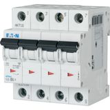 Miniature circuit breaker (MCB), 2 A, 4p, characteristic: D, 6 kA