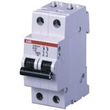 S202MT-C1 Miniature Circuit Breaker - 2P - C - 1 A