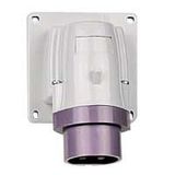 Appliance inlet P17 - IP 44 - 20/25 V~ - 16 A - 2P