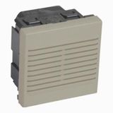 Single pole latching relay Arteor - 10 A 250 V~ - 50/60 Hz - 2 modules - champagne