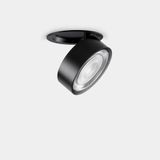 Downlight Kiva Recessed Ø75mm 6.4W LED warm-white 3000K CRI 90 18.9º CASAMBI Black IN IP20 / OUT IP23 530lm