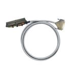 PLC-wire, Analogue signals, 37-pole, Cable LiYCY, 5 m, 0.25 mm²