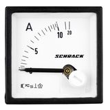 Ammeter, 48x48mm, 10A, AC, Direct measuring