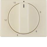 Centre plate for mechanical timer, arsys, white glossy