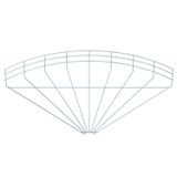 GRB 90 160 FT 90° mesh cable tray bend  105x600