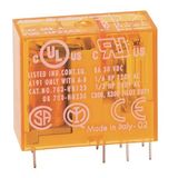 Allen-Bradley 700-HP32A24 PCB Pin Style Relay, 24V 50/60Hz, Standard Contact, 2 Changeover Contacts (DPDT)