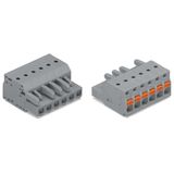 2231-111/026-000 1-conductor female connector; push-button; Push-in CAGE CLAMP®