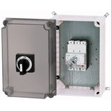 Housing, insulated material, for molded-case circuit-breaker NZM2 size, HxWxD=375x250x225mm