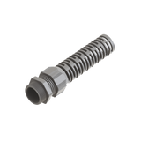 Cable gland, spiral, M12, 3-6,5mm, PA6, light grey RAL7035, IP68