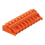 1-conductor female connector CAGE CLAMP® 2.5 mm² orange