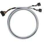 PLC-wire, Digital signals, 40-pole, Cable LiYY, 2 m, 0.25 mm²
