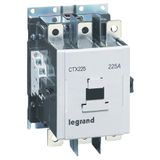 3-pole contactors CTX³ 225 - 225 A - 24 V~/= - 2 NO + 2 NC - screw terminals