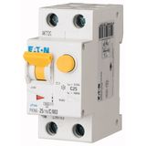 RCD/MCB combination, 13 A, 30 mA, MCB trip characteristic: B, 1p+N, RCD trip characteristic: A