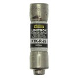 Fuse-link, LV, 25 A, AC 600 V, 10 x 38 mm, CC, UL, fast acting, rejection-type