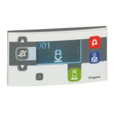 Door unit  Mosaic-alphanumercial display-BUS/SCS-4 modules-Antimicrobial