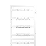 Terminal marking, Pitch in mm: 4.00, Printed characters: neutral, whit