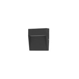 Recessed wall lighting IP65 Nod Square LED 2.6W 3000K Black