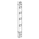 RISER DISTRIBUTION LENGTH 2.5M 4O 1000A