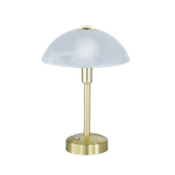 Donna LED table lamp matt brass