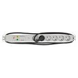 19" PDU, 6xSchuko with overvoltage protection, line- and