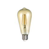 Bulb LED E27 filament industrial 6W 600 lm 2700K brown