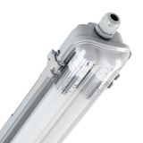 LED TL Luminaire with Tube - 2x17,5W 120cm 3600lm 4000K IP65