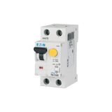 RCD/MCB combination, 10 A, 10 mA, MCB trip characteristic: B, 1p+N, RCD trip characteristic: A