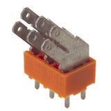 PCB terminal, 5.00 mm, Number of poles: 6, Conductor outlet direction: