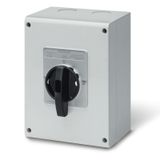ENCLOSED CHANGE OVER SWITCH 40A 3P+N
